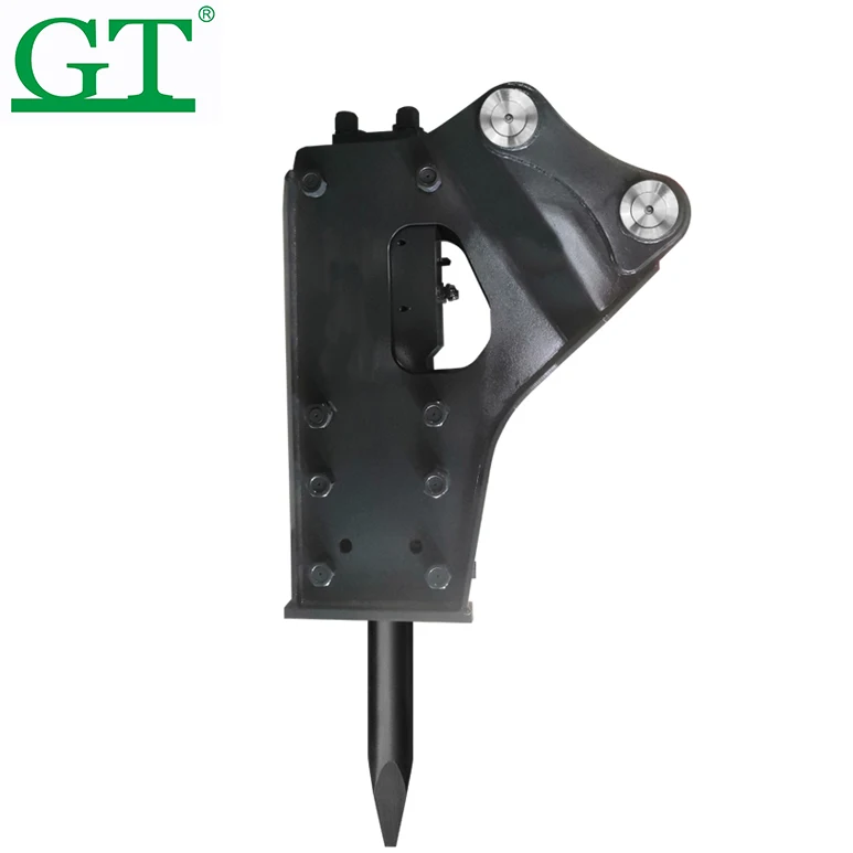 Excavator Demolition Hydraulic Breaker Hammer With Chisel 6-Ton