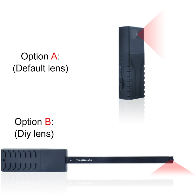 Wireless IP Camera Portable Wifi Mini Camera with Hidden Spy DIY Module