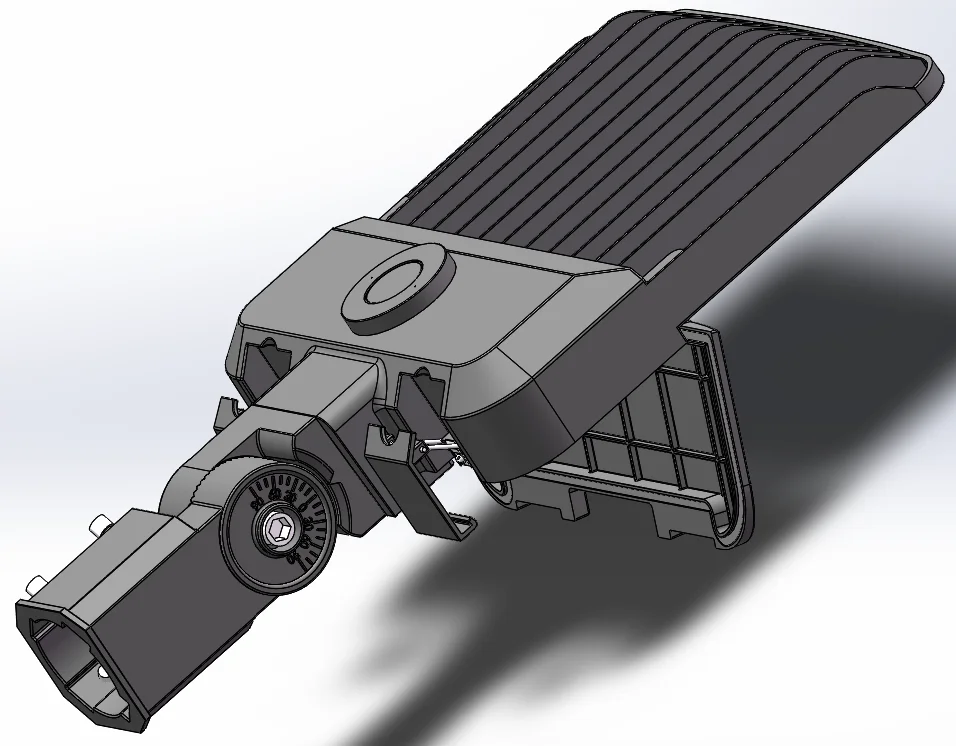 Алюминиевые светодиодные уличные фонари возле дома светильник-коробка корпус