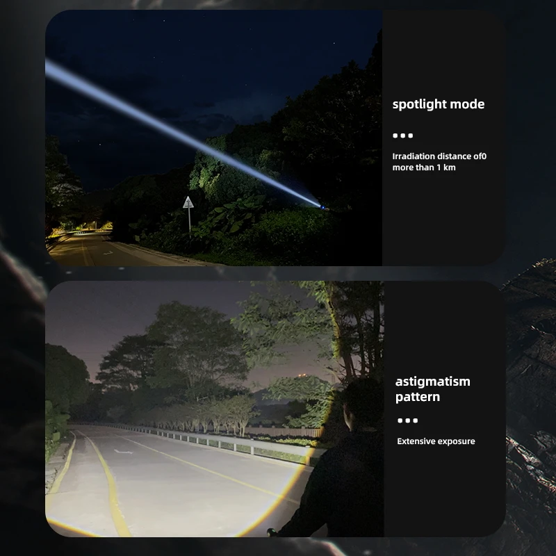 Powerful 30W 2000 lumens Waterproof Camping Outdoor Torch Flash Light Rechargeable LED Tactical Flashlights