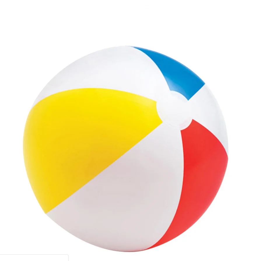 Wholesome Custom PVC Colorful Beach Ball  Pool Toys Inflatable