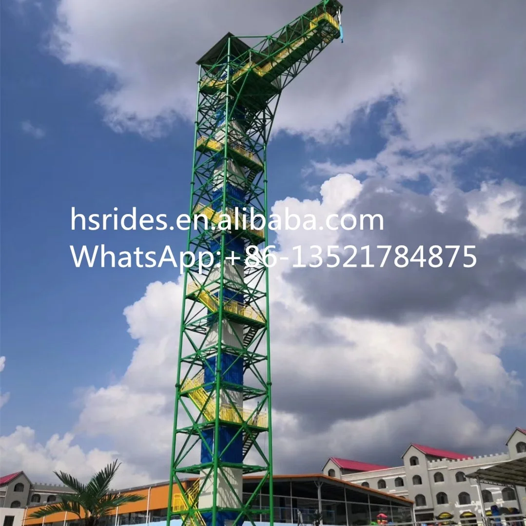 High Altitude Bungee Jumping Amusement Rides