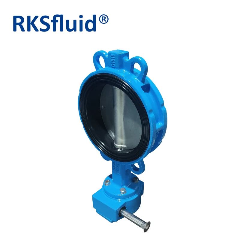Butterfly Valve Manufacturer DIN EPDM Ductile iron CF8M Resilient Seat Butterfly Valve customizable