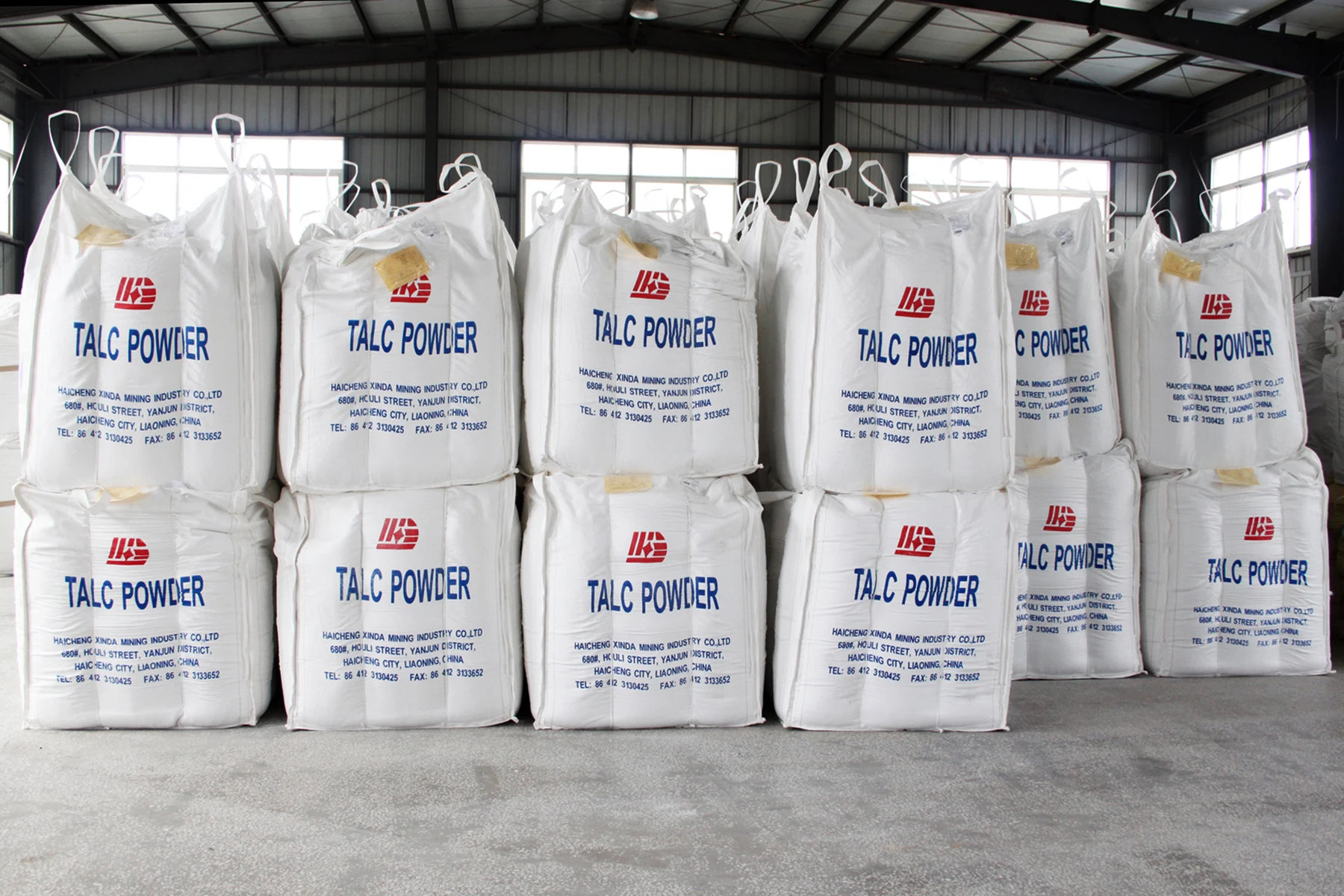 Compacted Talc Powder for Different Applications from Liaoning Xinda Talc Group