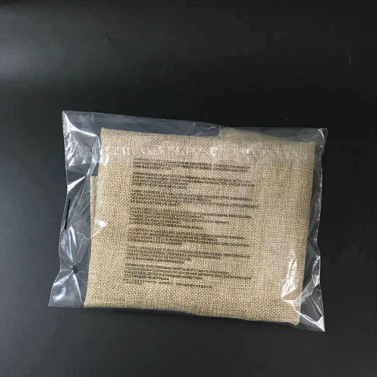 
Custom Cellophane Polybag Packaging Clear Plastic Opp Poly Bag with Suffocation Warning Bags 