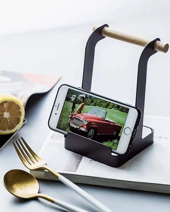 kitchen metal Chopping pan soup spoon ladle pot lid cover Utensil Drying storage Organizer display stand holder rest Rack