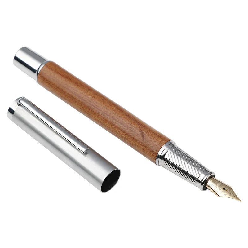 2023 Hot Sale Eco-friendly Wooden Ball Pens Manufacturers Cello New luxury high-grade precious wooden pen With Customized Logo