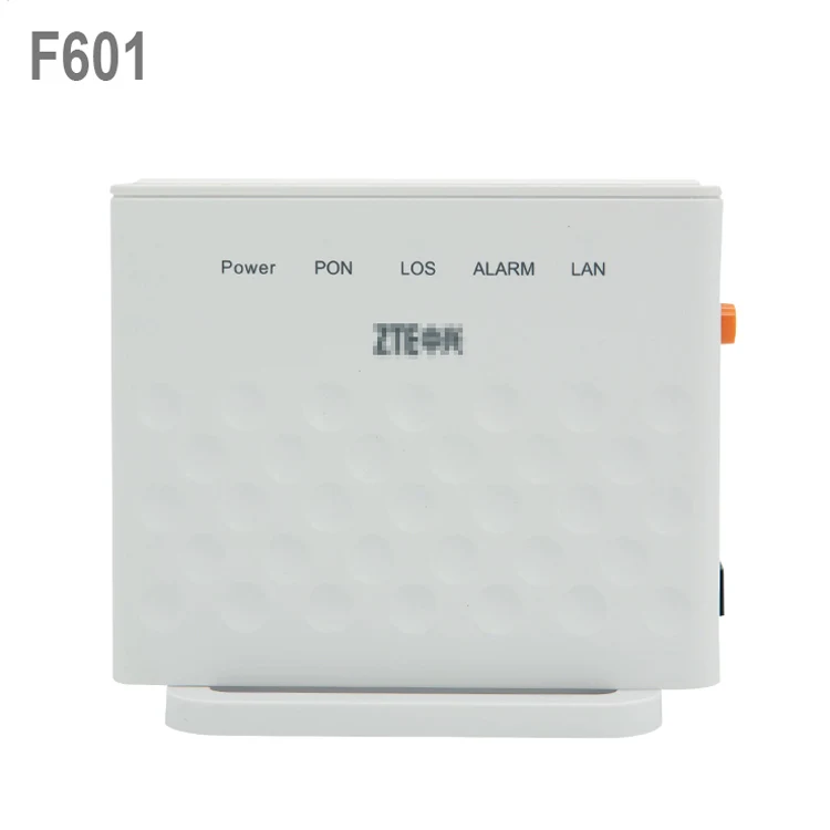 ZTE F601 ONU ONT GPON G PON GEPON EPON XPON 1GE Port Low Cost Wi-Fi Adsl F601V7.0 Wet-Proof FTTH Project Fibra Optic ONU ZTE New