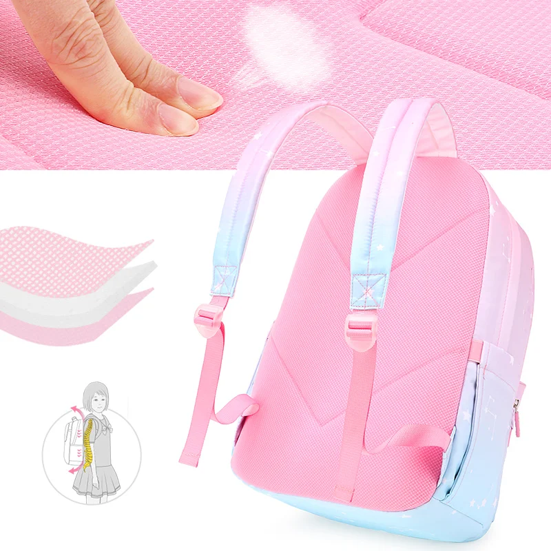 
Unicorn school bag with large capacity backpack school bag 