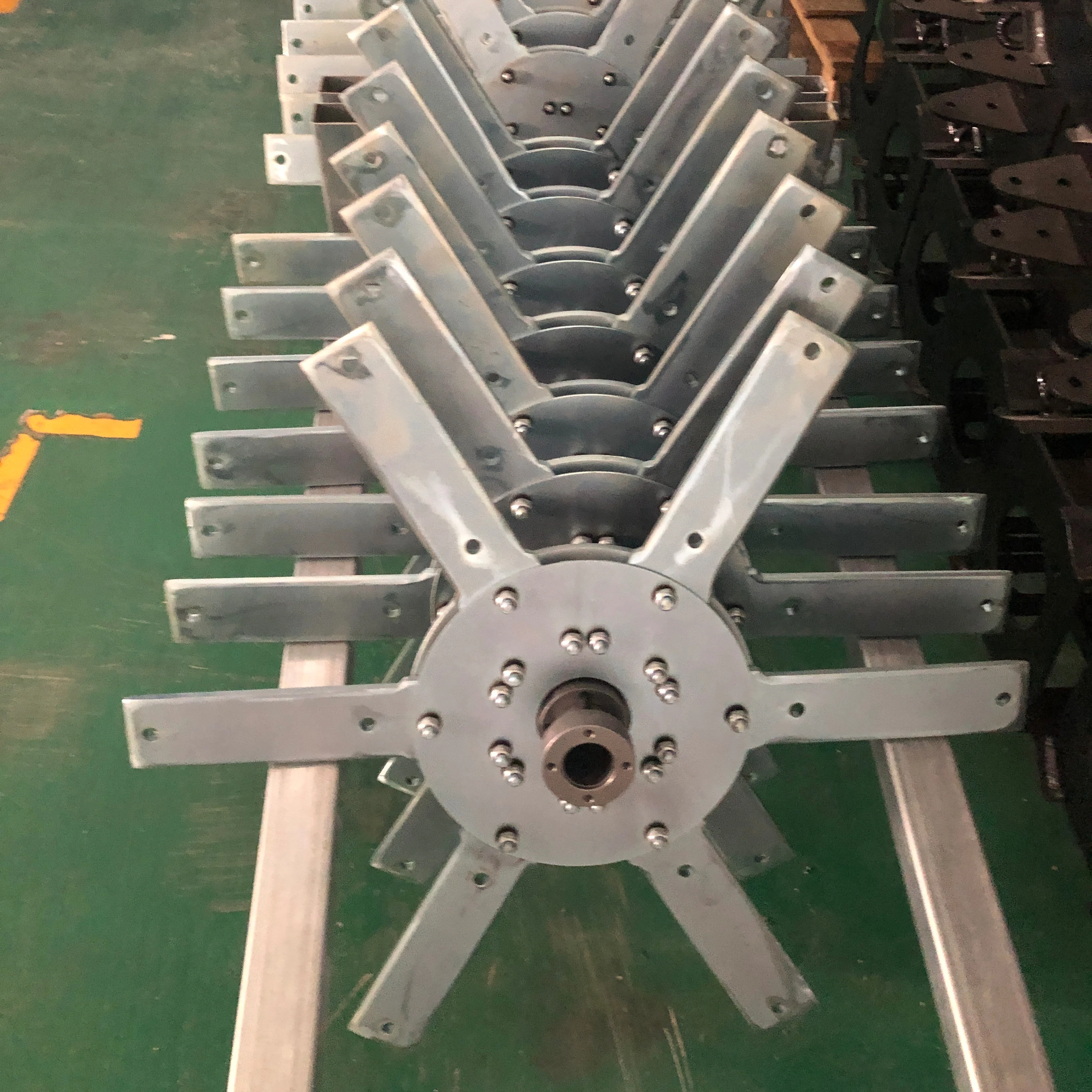 Terrui 24 фута 7 3 м 6 лезвий Hvls высококачественный охлаждающий вентилятор выхлопной воздухоохладитель для склада завода и фермы промышленный