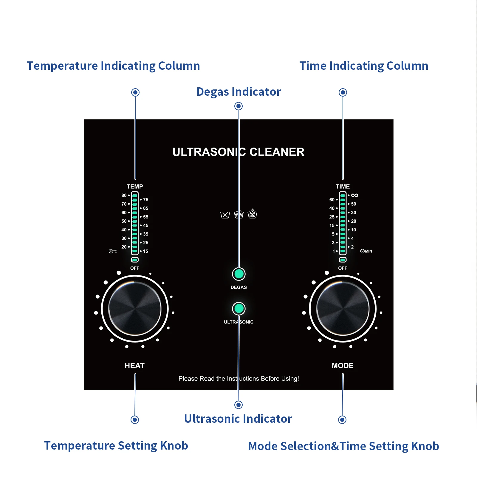 Ultrasonic Cleaner - 2L Ultrasonic Carburetor Cleaner,Sonic Cleaner,Ultrasound Gun,Lab Tool,Carburetor,Parts Cleaning Machine