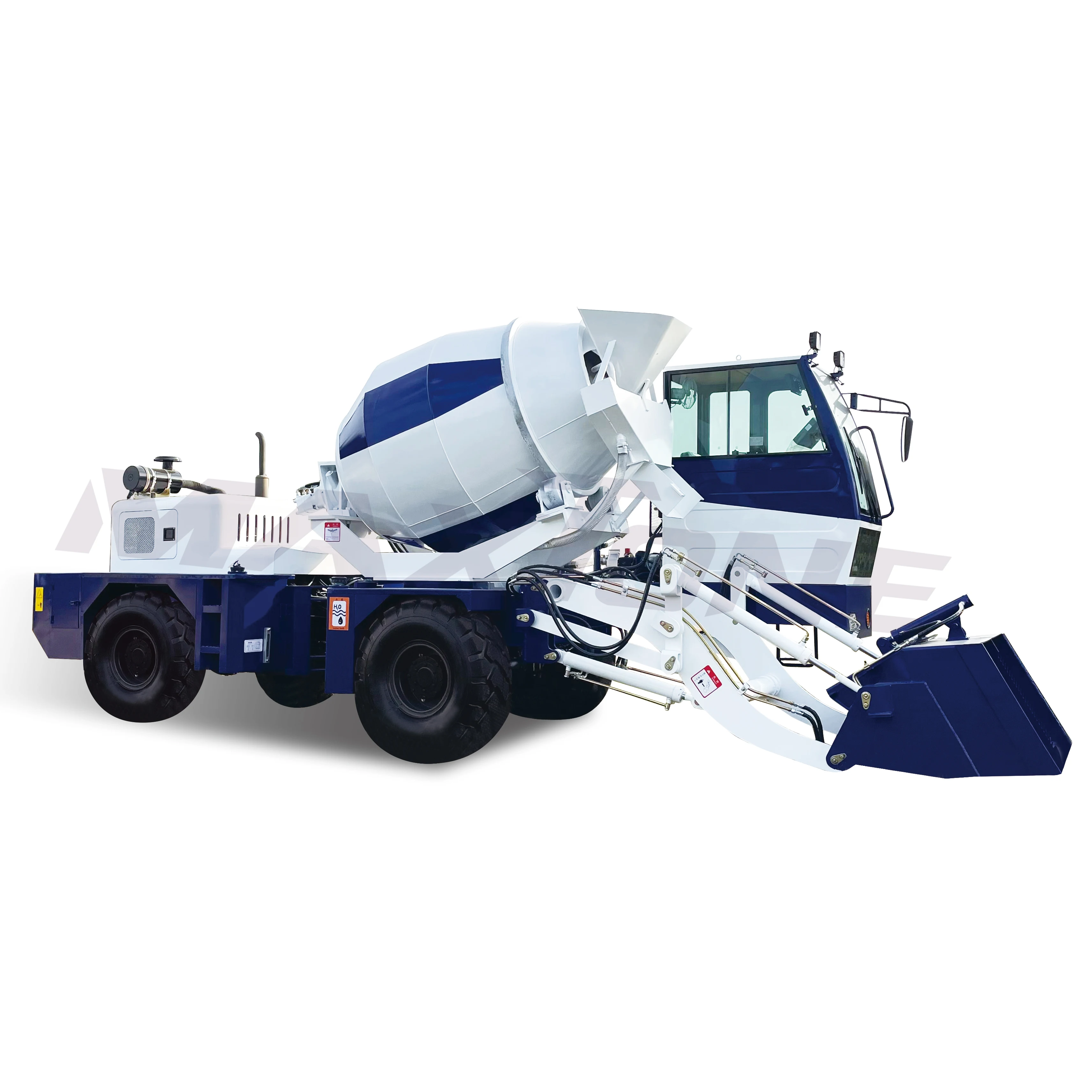 1.6m3 2m3 concrete transit self loading portable concrete mixer machine truc good price 1.6cbm auto feed mixer with ce
