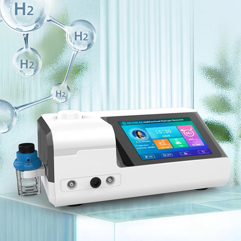 300ml Hydrogen Inhalation Machine SPE PEM  hho Inhalation Hydrogen Generator