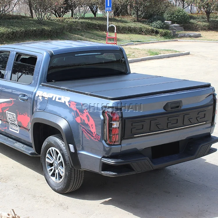 Pickup Hard Folding Tonneau Cover tri-fold Tonneau Covers truck Bed Covers for great wall Feng Jun 7 STEED 5 HOVER H6
