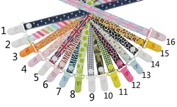 1PC New Baby Pacifier Clip Pacifier Chain Dummy Clip Nipple Holder For Nipples Children Pacifier Clips Teether Anti-drop Rope