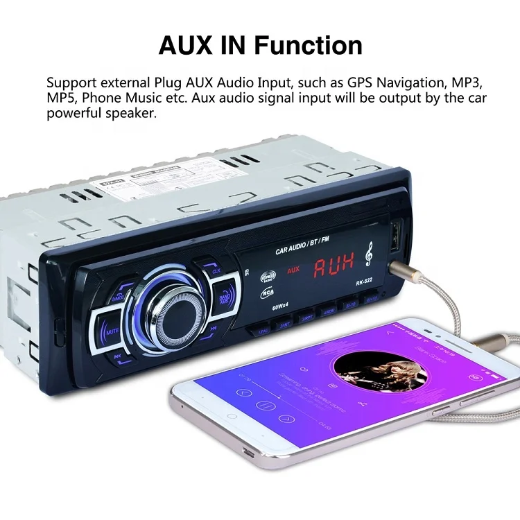 Заводская Автомобильная/Автомобильная Радио/аудиосистема MP3-плеер со светодиодным