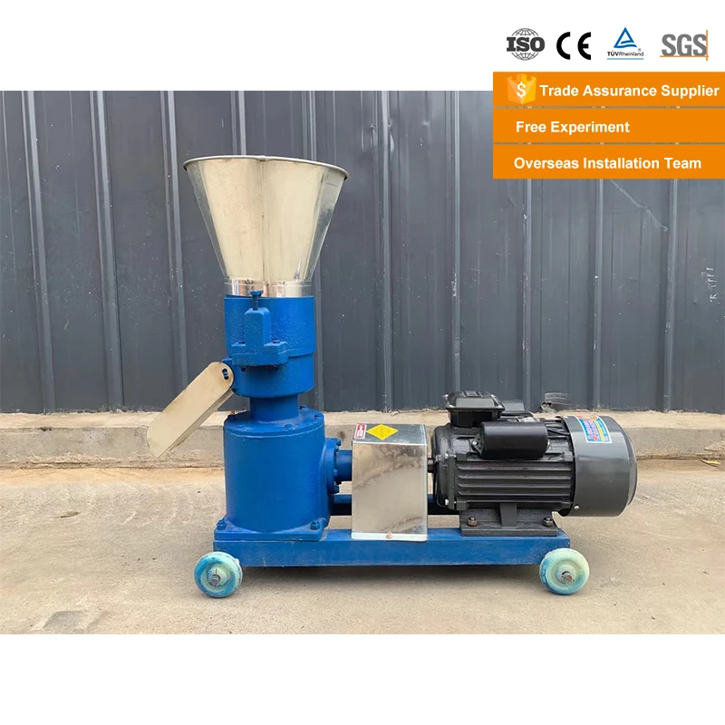 GATE 1-3T/H Machine For Poultry Feed Rabbit Feed Granulator Machine Feed Processing Machines Pellet Making