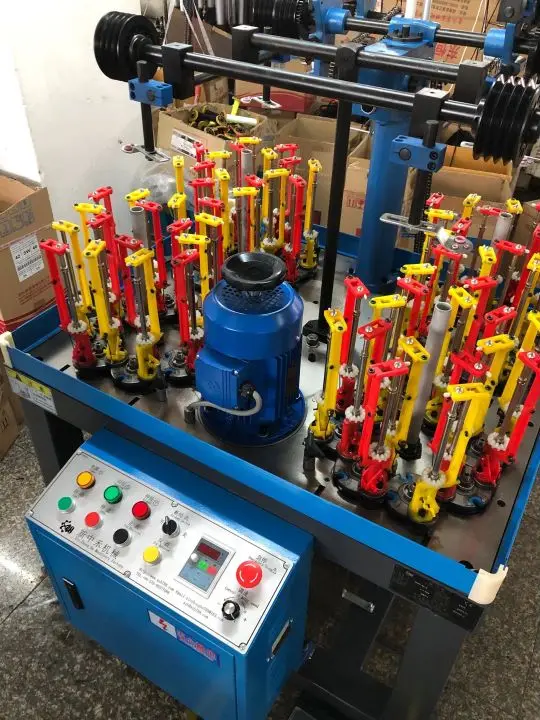 High Speed 16 Spindles Elastic Cord Braiding Machine Rope Making Machine