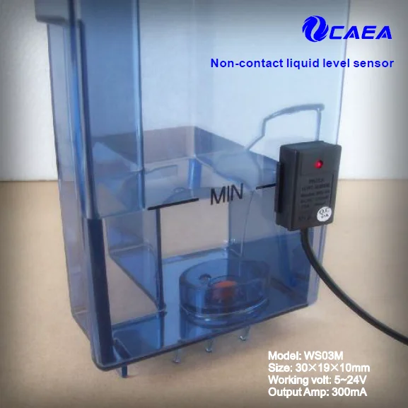 
5v 12v 24v aquarium water liquid level sensor switch for container bathtub WS03 