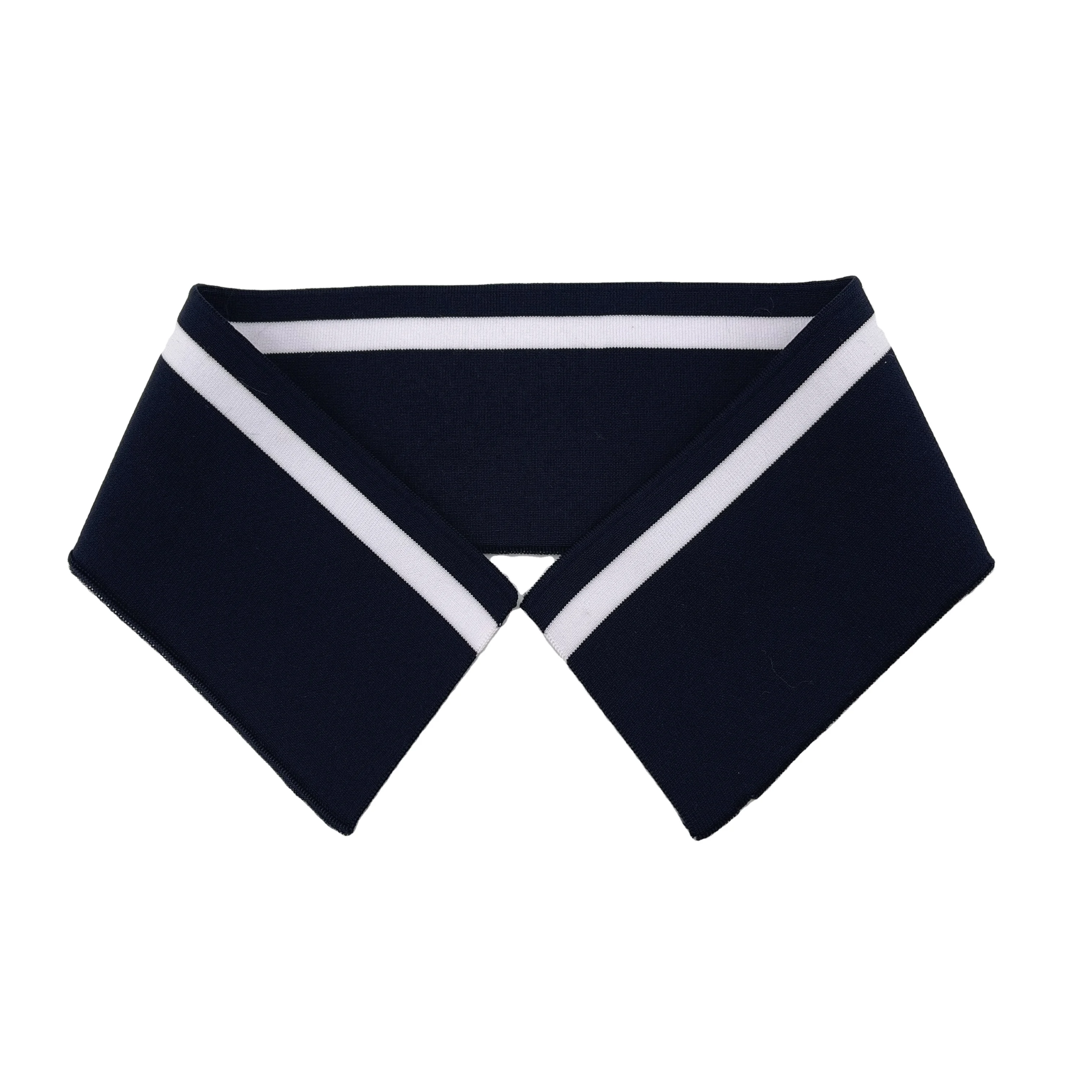 Factory Price Plain 1*1 Polyester Flat Knitting Rib Collar