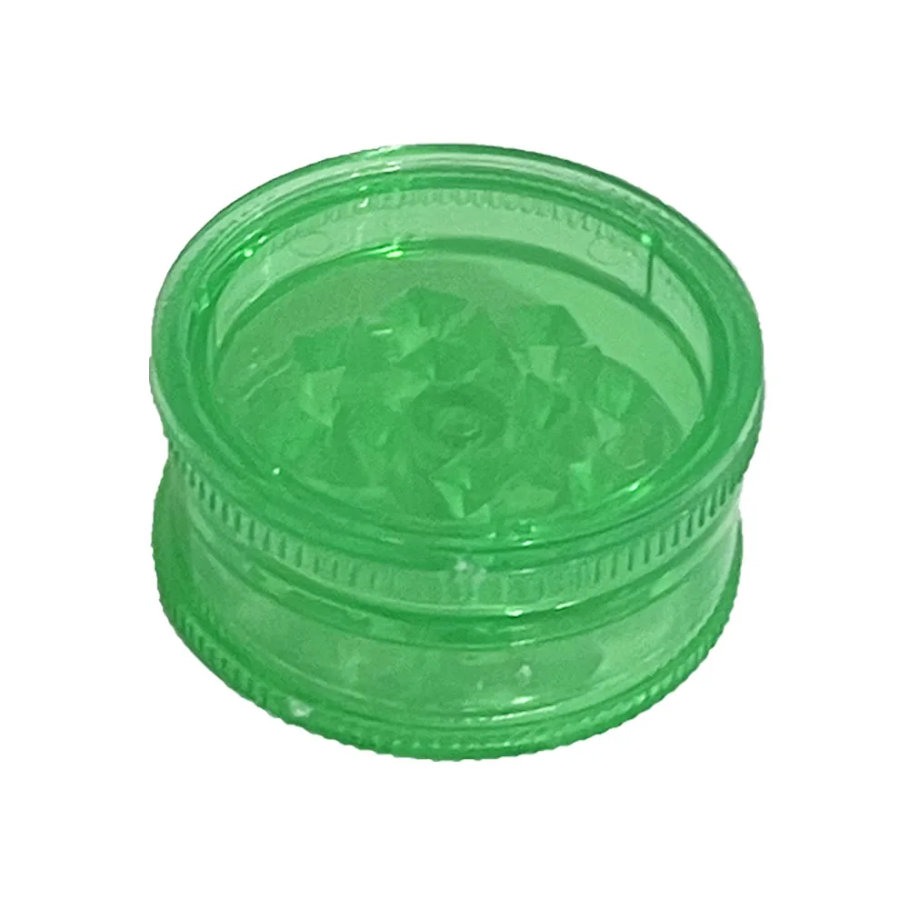 2024 Premium Mini Magnetic Plastic Tobacco Herb Grinder 42MM 3Layer Spice Grinder Sharp Shark Teeth Herbal Crusher Miller