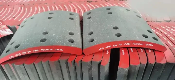 hot sales brake lining made of best imported resins and fibres 4705 for trucks