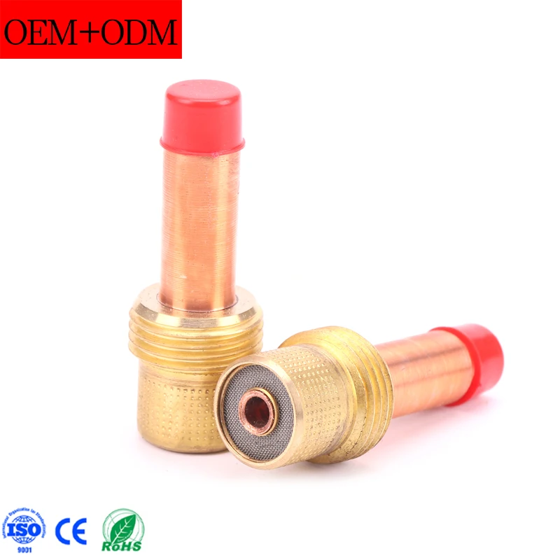 Medium Gas Lens 45V25 45V26 45V27 45V28 1.6mm  Assorted Size Fit WP17/18/26 TIG Welding Torch