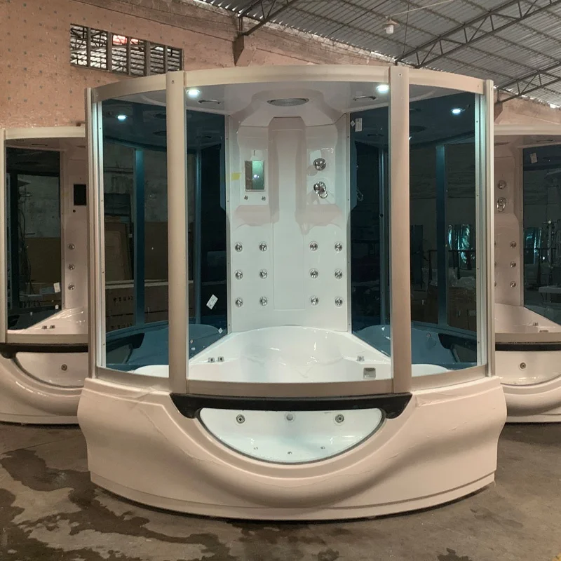 Foshan sauna Steam Shower Room&Cabin U689 Black old