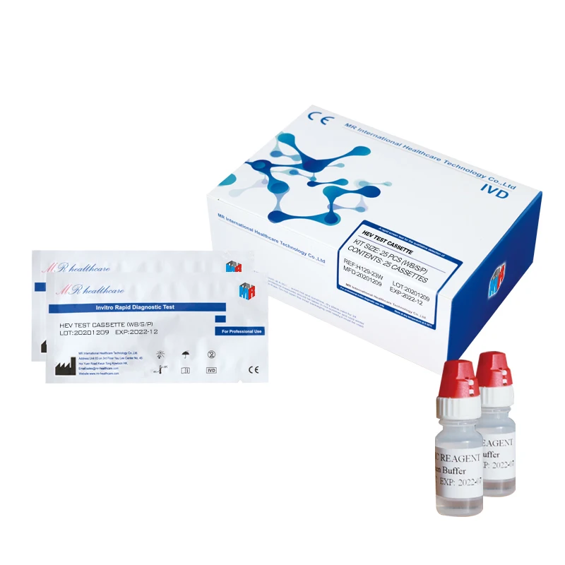 One step medical diagnostic rapid test Hepatitis E Virus HEV Test Cassette Rapid Antibody Test Kit IVD Diagnostic Kit