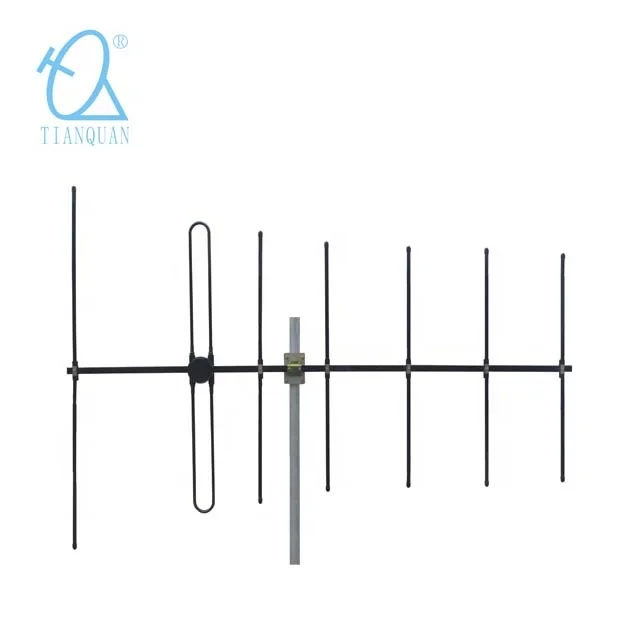 
11dBi VHF 134-173 МГц 7 элемент Yagi антенна 