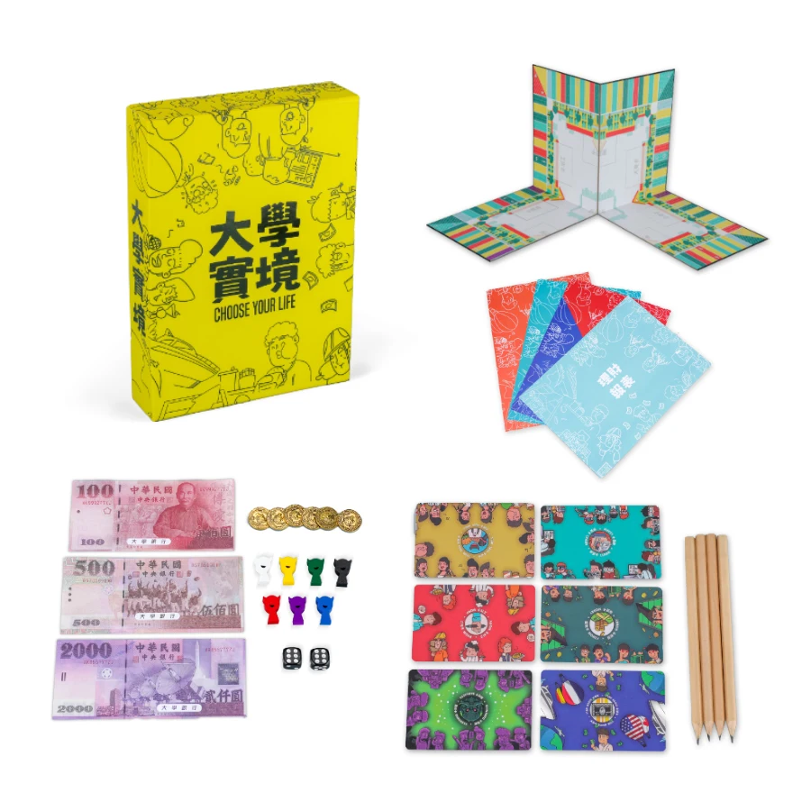 Chinese University Theme Promotional Monopoli Classic Board Game Customized Printing Board Game Design For Family