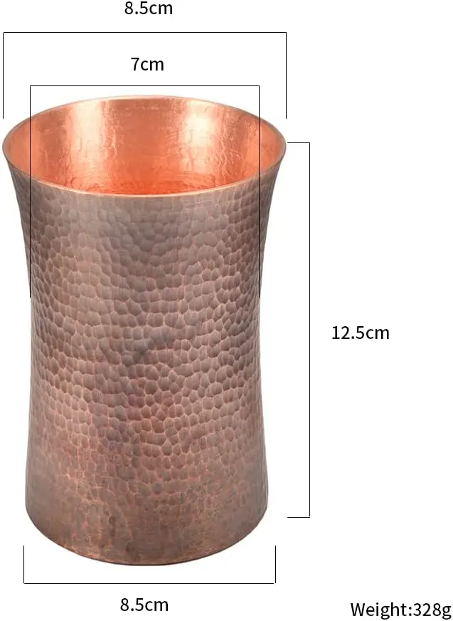 Wholesale 99.95% pure copper  for party ware Home Hotels bar Beer wine glasses