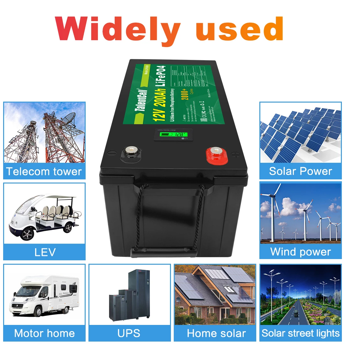  Лидер продаж товары заводская цена Бесплатная доставка Lifepo4 12v 200ah литий-ионный аккумулятор глубокого