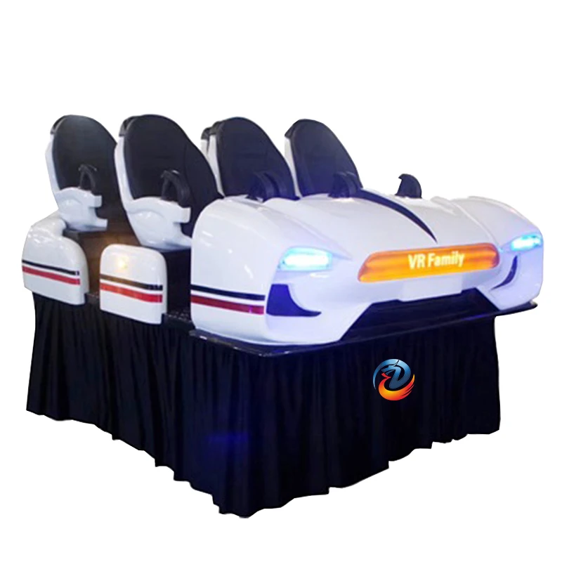 Earning Money Simulator Arcade Games 9d vr 6 Seats Electronic 6 dof Vr Family 9d Virtual Reality Vr Roller Coaster Equipment