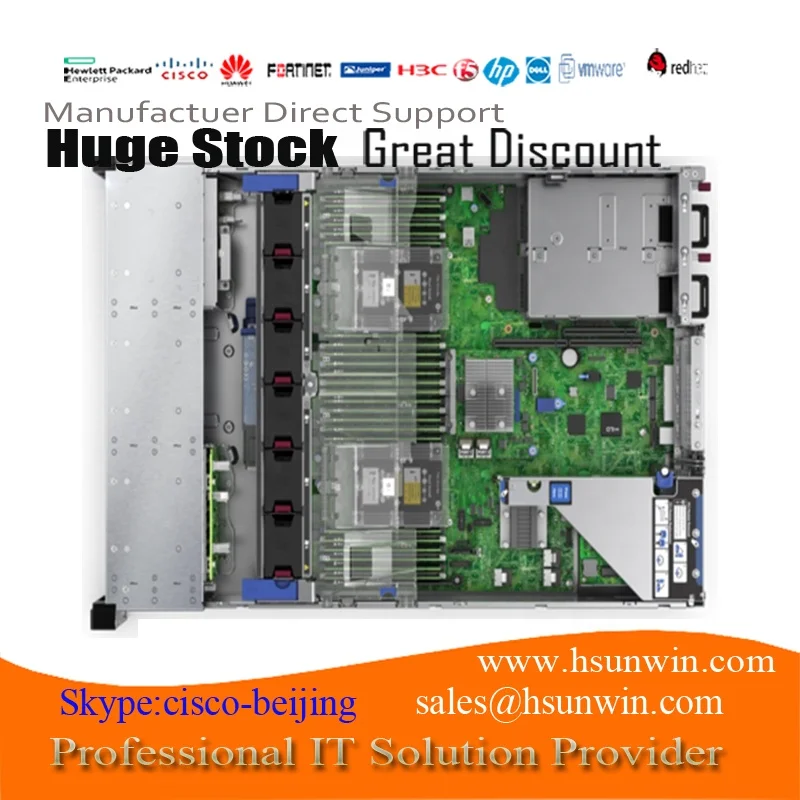 Manufacturer direct Great discount ! HPE Server DL380 G9 719064-B21 ORIGNAL AND BRAND NEW