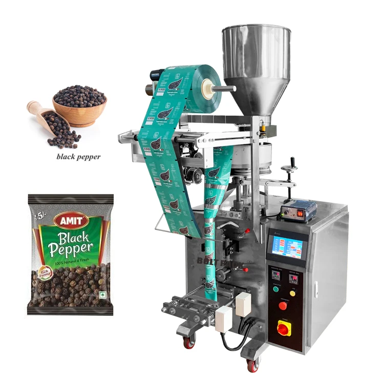 Fully automatic besan black peppe packing machine for spice packaging machine