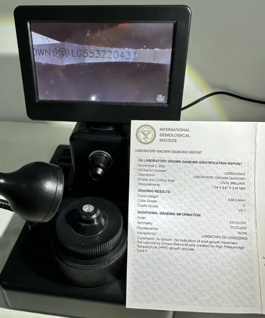 Lab Created VVS VS1 0.5CT 0.8CT 1CT 1.5CT 2CT 3CT 4CT 5CT 6CT HPHT CVD Synthetic IGI GIA Certified Lab Grown Diamond