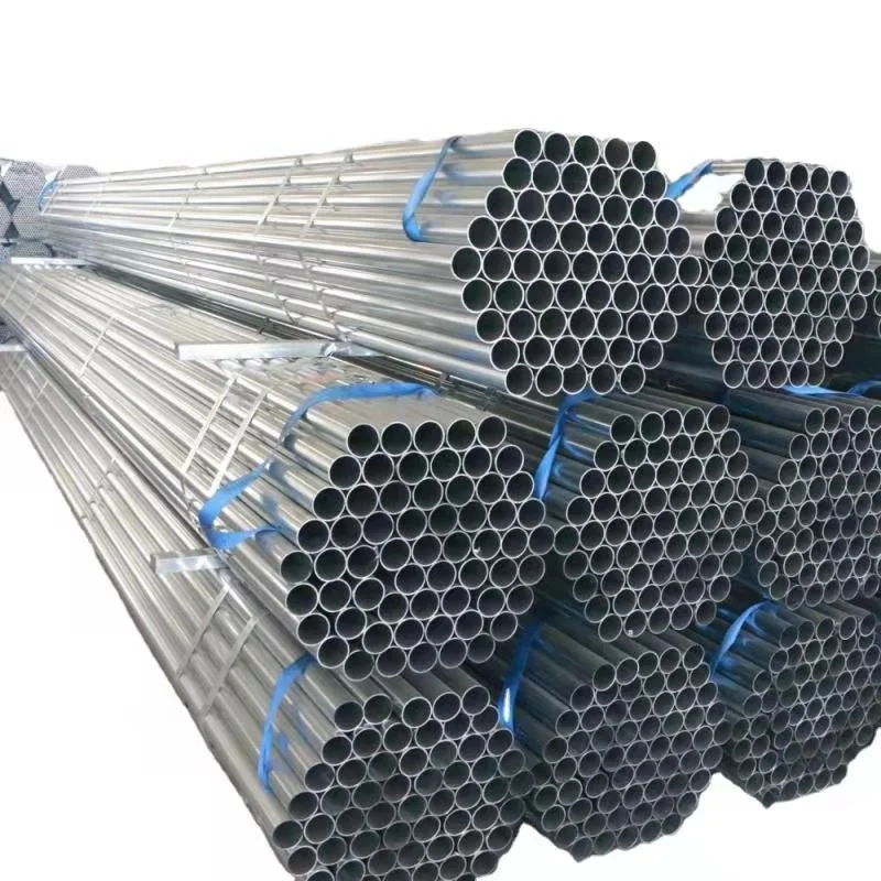 Hot Dip Galvanized Round Steel Pipe GI Pipe Galvanized Tube For Construction galvanized steel coil