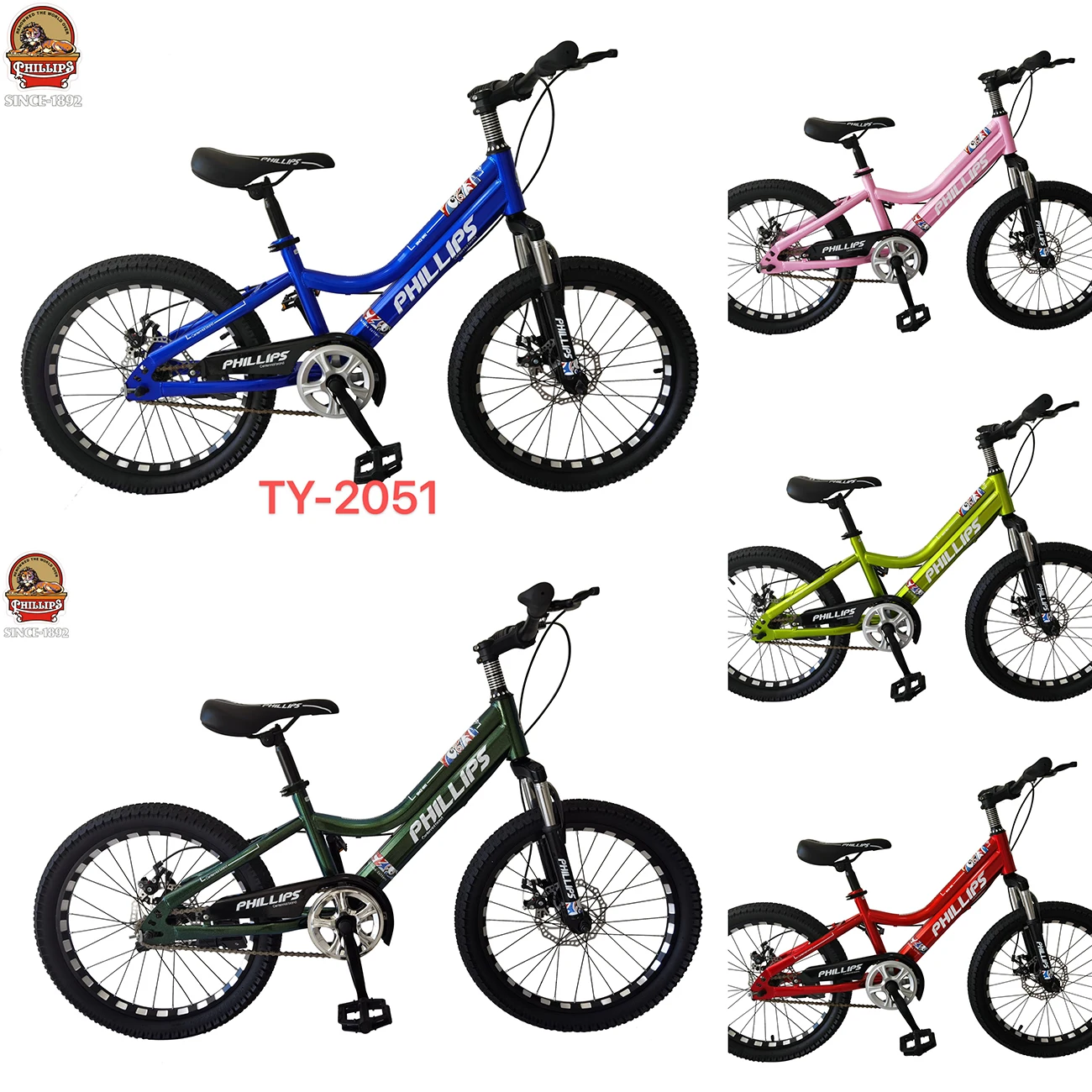 Hot sales philips brand 20inch 2 wheels kids cycle model children bicycle cool boy MTB style child bike