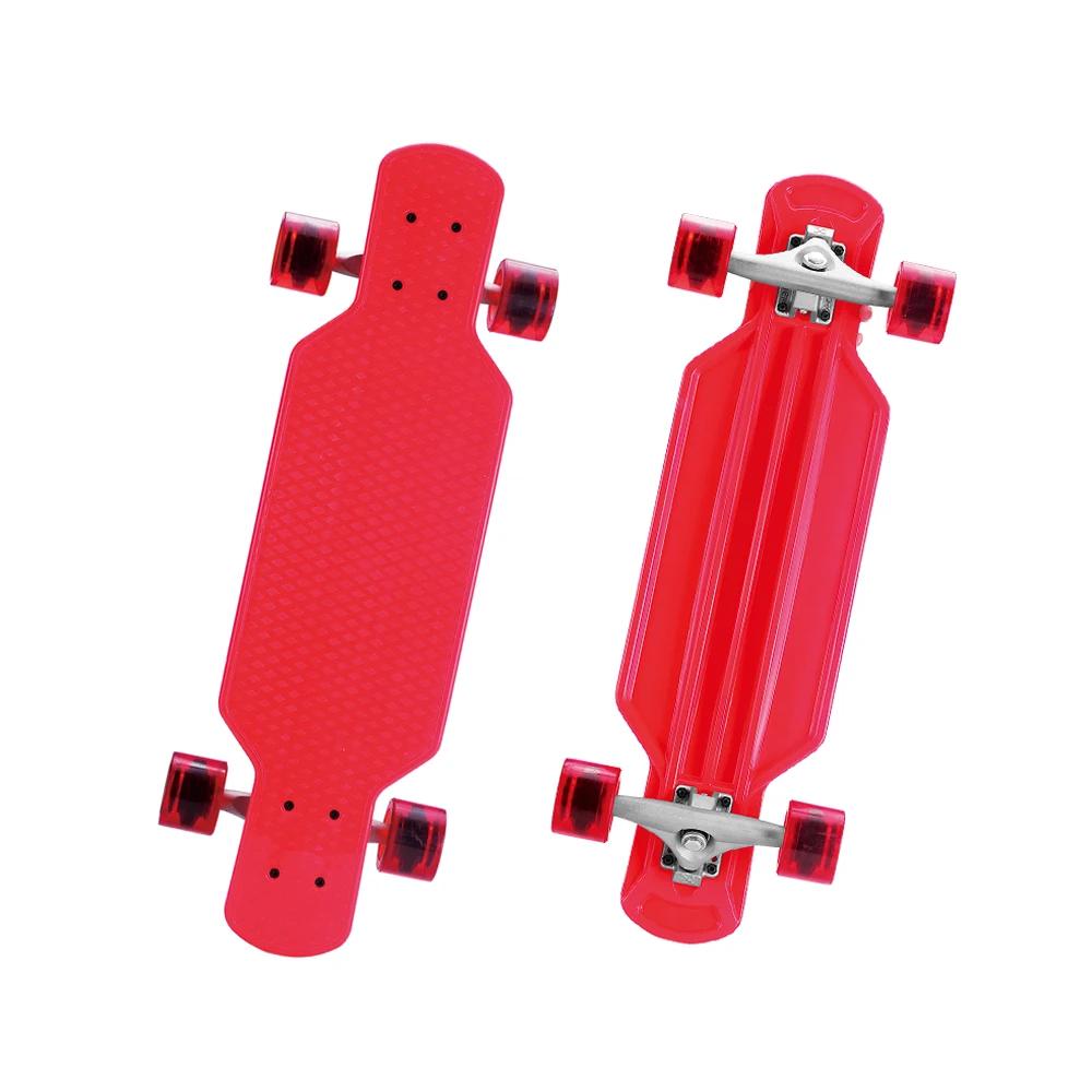28 Inch Cruiser Skateboard Plastic Skate Board Colorful Discolored Customized Plastic Skateboard Fish Skateboard