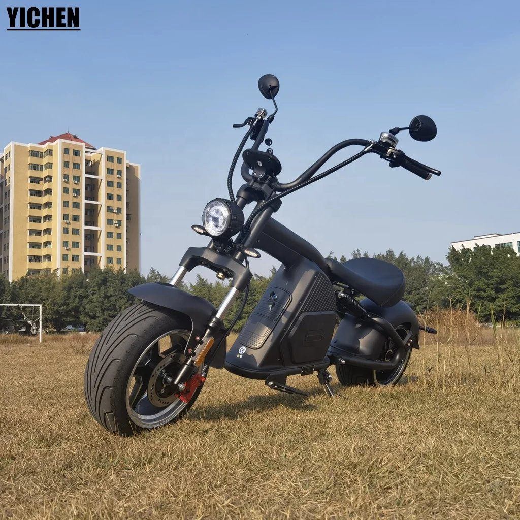 YICHEN Holland Warehouse 200kg Heavy Load Chopper Bicycle Lithium Battery Mobility Scoter Electric Scooter Adults 2000w