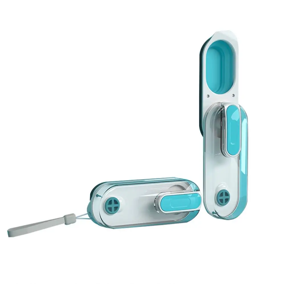 Pack Foldable Dog Water Bottle Plastic Stocked Blue Grey Made in Dog Water Bottle Sustainable Rounded Pink Bag