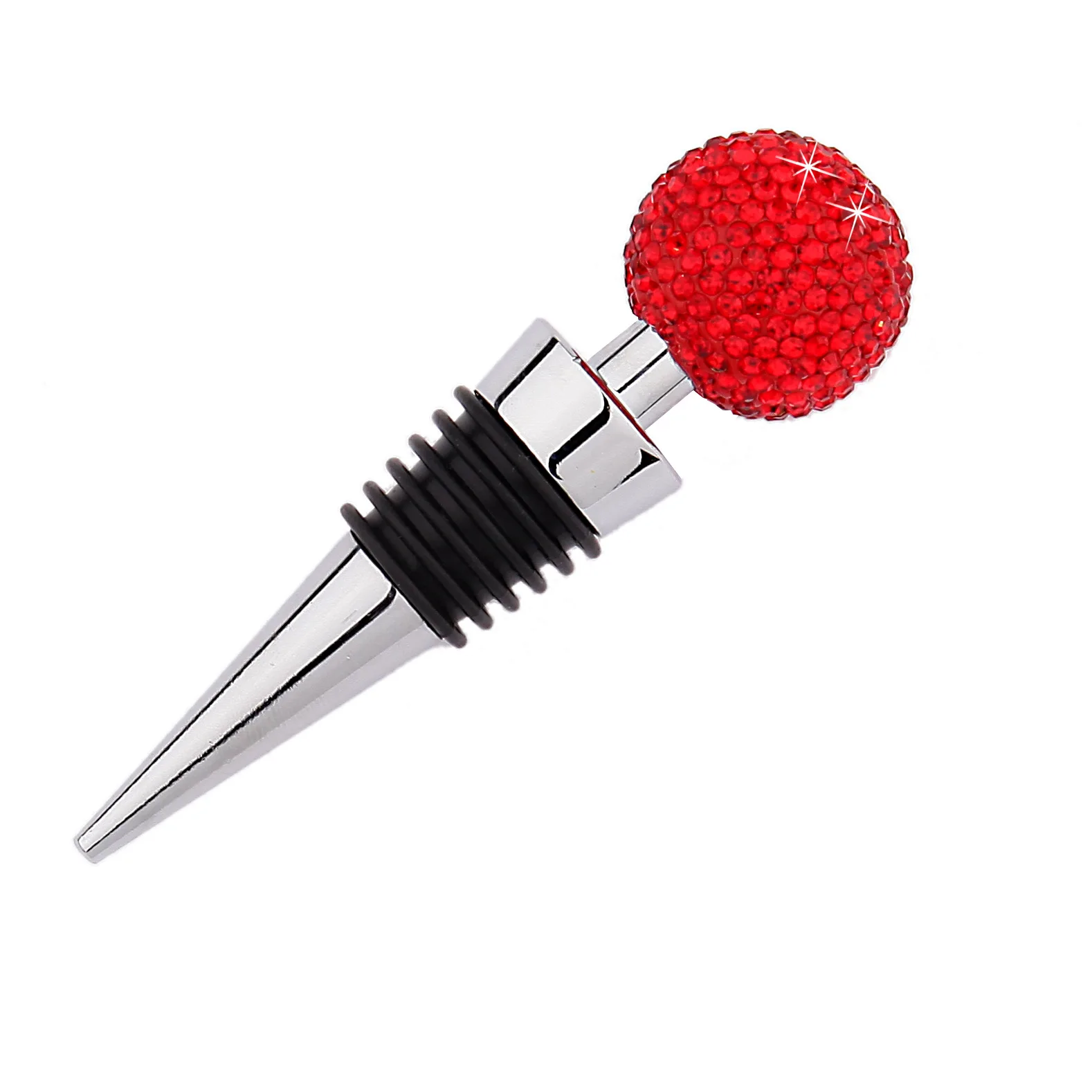 Hot selling metal alloy wine stopper with customized color and logo Champagne cork
