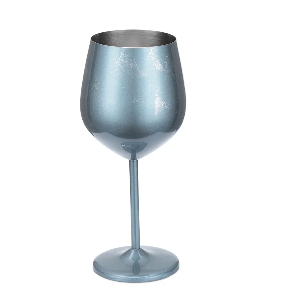 DX Прямая продажа Современный индивидуальный цвет нержавеющая сталь Небьющийся бокал для вина для свадьбы