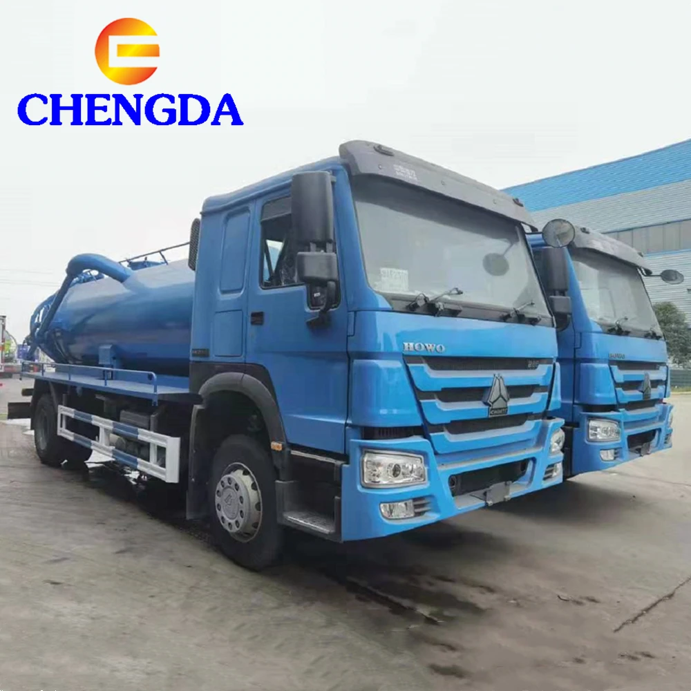 Sinotruk Howo 4x2 5000 8000 10000 12000 15000 литров вакуумный всасывающий танкер для