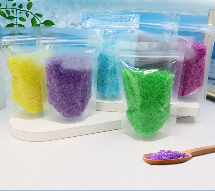 Calm Epsom Salt Relaxing Lavender Rose Flowers Petal Spa Epsom Bath Salts Bubble Bath Soak Relaxing Spa Salt