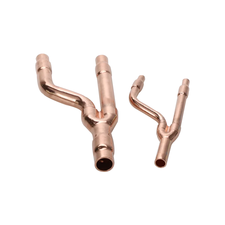 Hengshi Copper refnet branch piping kit refnet joints air conditioning branch pipe