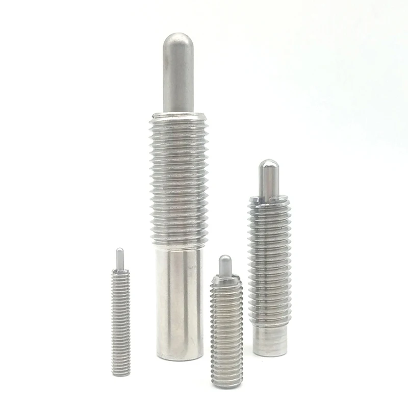 PJHW stainless steel thrust pin long version Spring plungers hexagon socket
