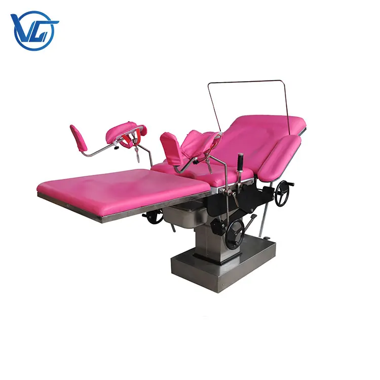 Factory Direct Hospital Obstetrics & Gynecology Adjustable Delivery Beds