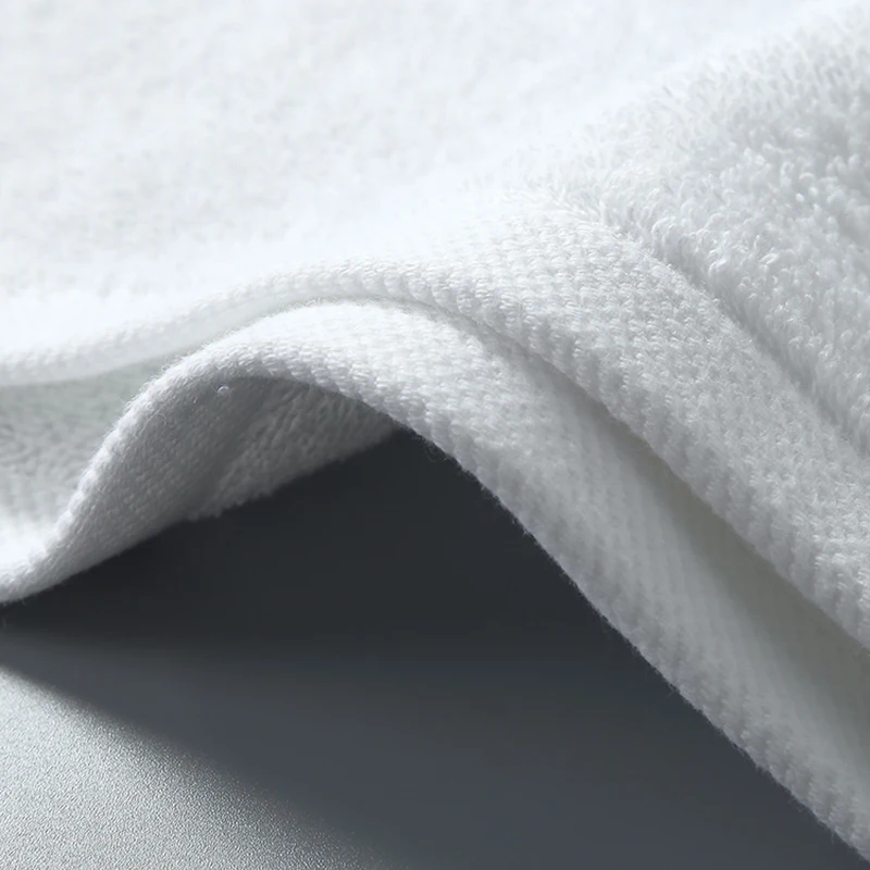 Good quality 100 cotton white towel five star hotel bath towel